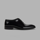 BRIO - Genuine Leather Plain Toe Oxford – Black