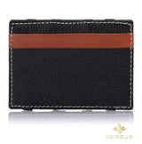 Leazus - Leather wallet - magic black