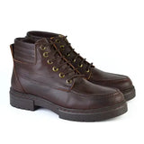 Leazus - Leather Bold Halfboot- 8000 BROWN