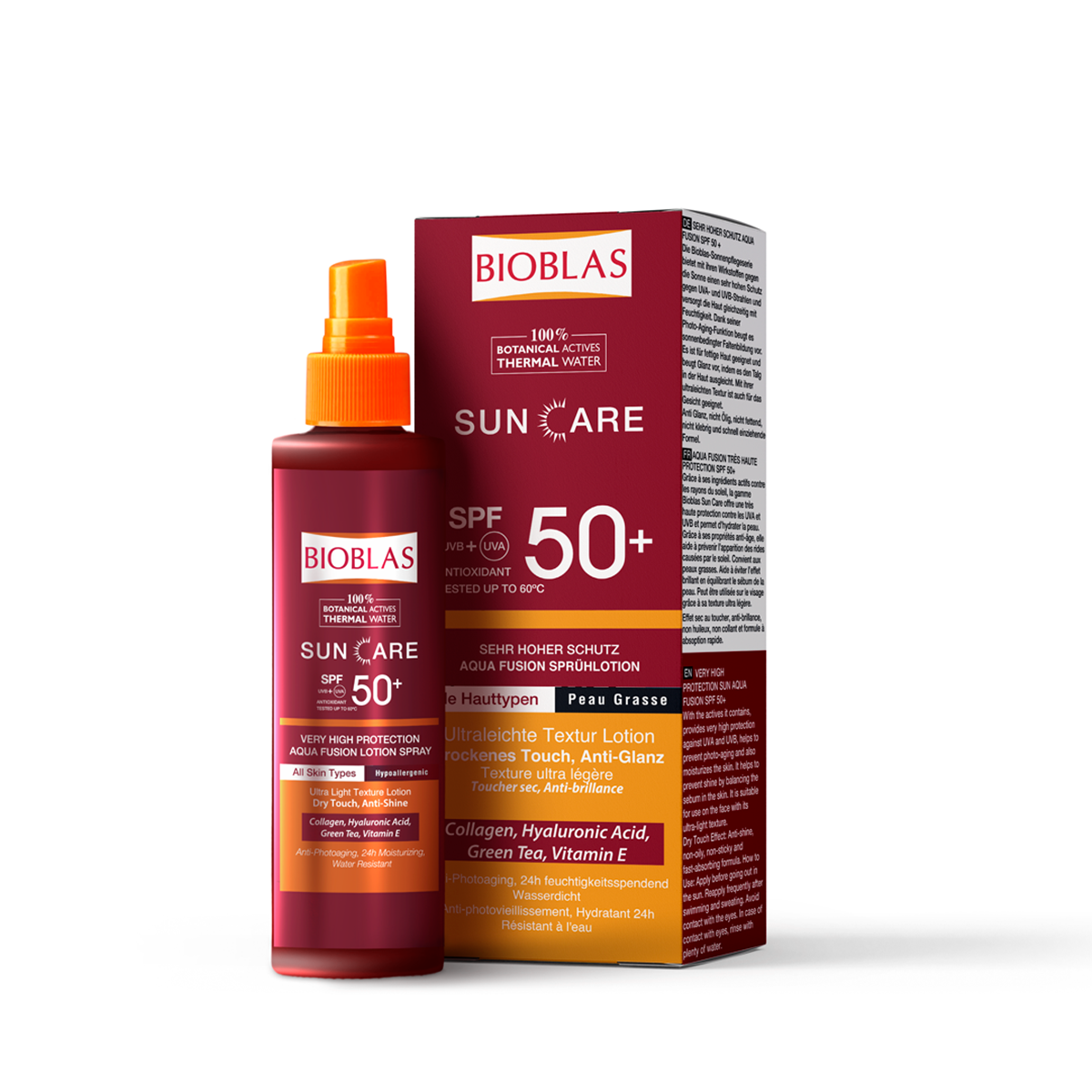Bioblas - Suncare Aqua Fusion Lotion Spray  75 Ml