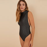 Women Secret - Lurex body with high neck - Sold by FIG