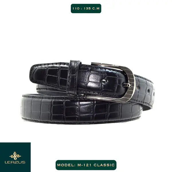 Leazus - Leather classic belt - M-121