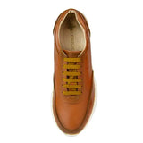Leazus - ORCA LEATHER SNEAKER - HAVANA