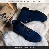 Leazus - Suede Bold Halfboot - S-8000