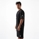 Taur - sportive dryfit mash liner oversized tshirt