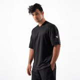 Taur - sportive dryfit mash liner oversized tshirt