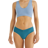 Women Secret - Greenish blue gathered wide Brazilian panties - Sold by FIG