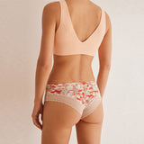 Women Secret - Wide Brazilian panties with floral lace - Sold by FIG