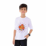 Anja - White Basketball T-Shirt 0009-For boys
