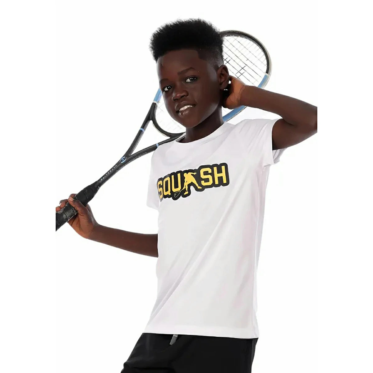 Anja - White Squash T-Shirt 0090-For boys