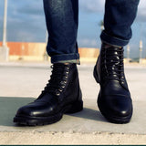 Leazus - -Leather Half Boots