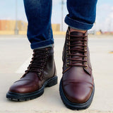 Leazus - -Leather Half Boots