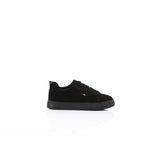White Rabbit -Black Elegant Suede Sneakers