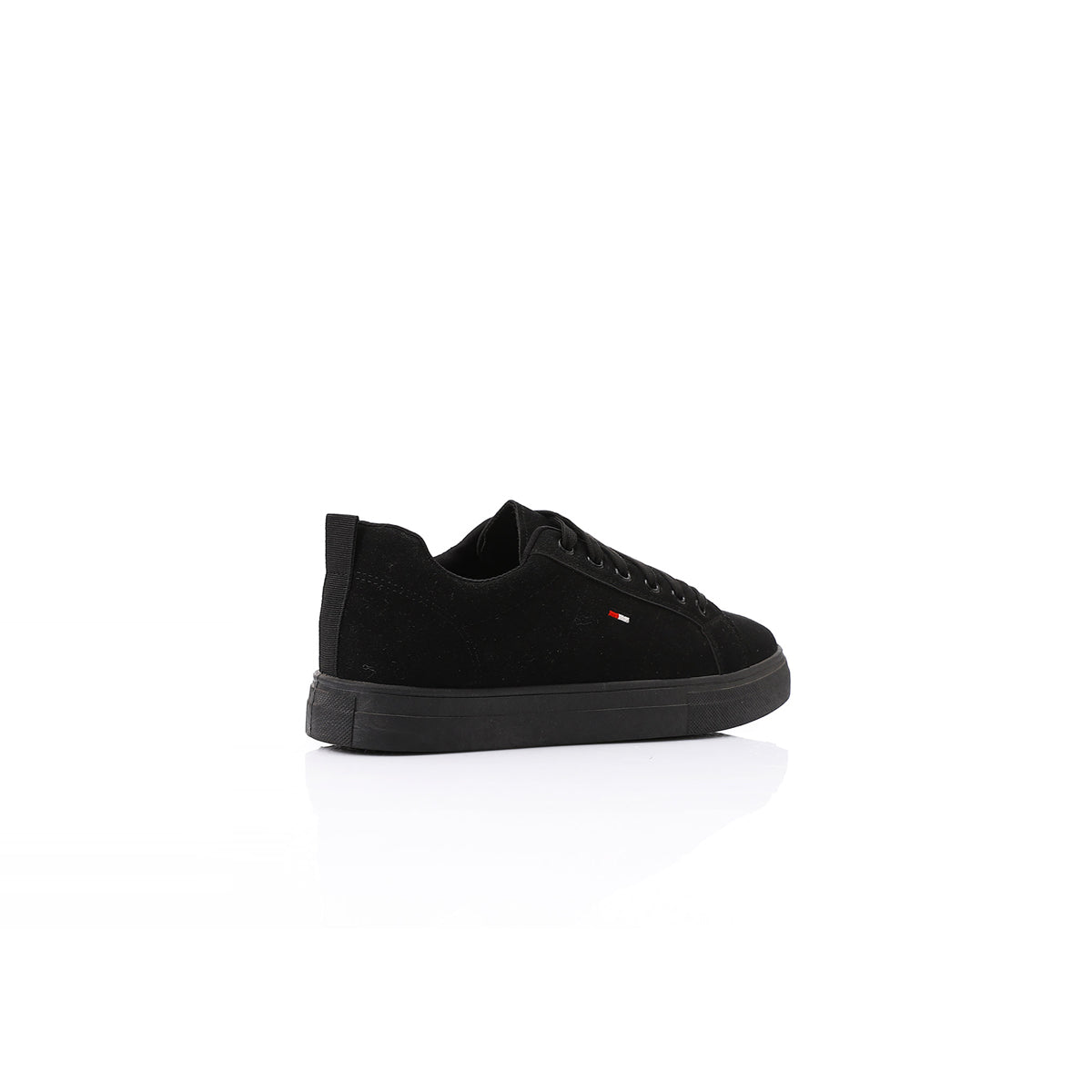 White Rabbit -Black Elegant Suede Sneakers