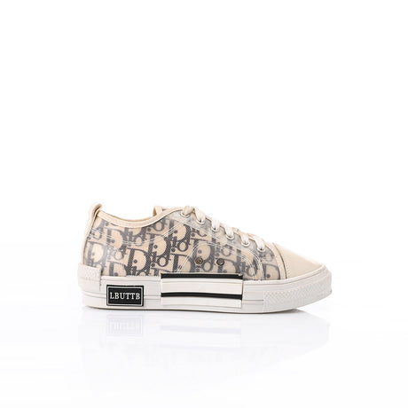 White Rabbit -Cream With Touch Of Black Trendy Sneakers