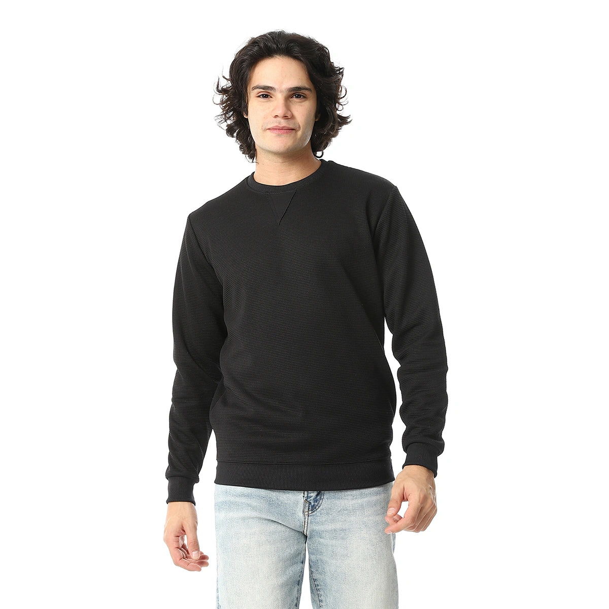 Red Circle - Knitted Casual Pullover for - Men