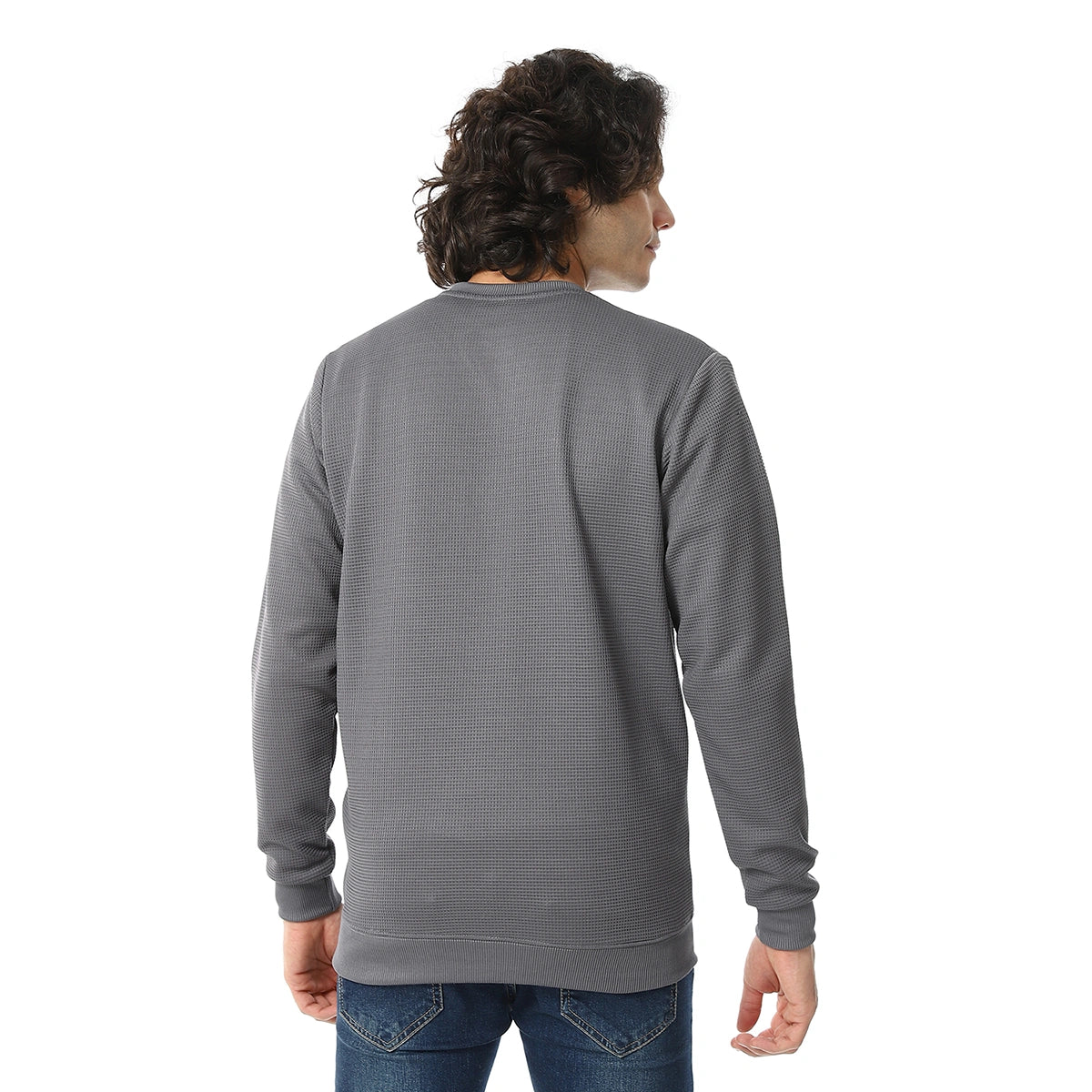 Red Circle - Knitted Casual Pullover for - Men