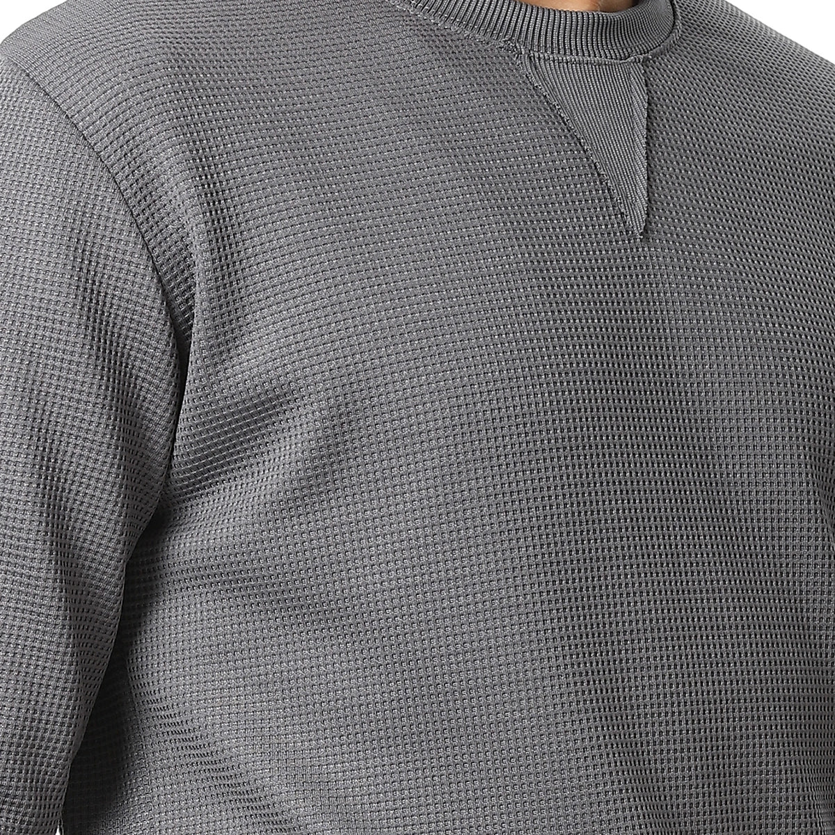 Red Circle - Knitted Casual Pullover for - Men