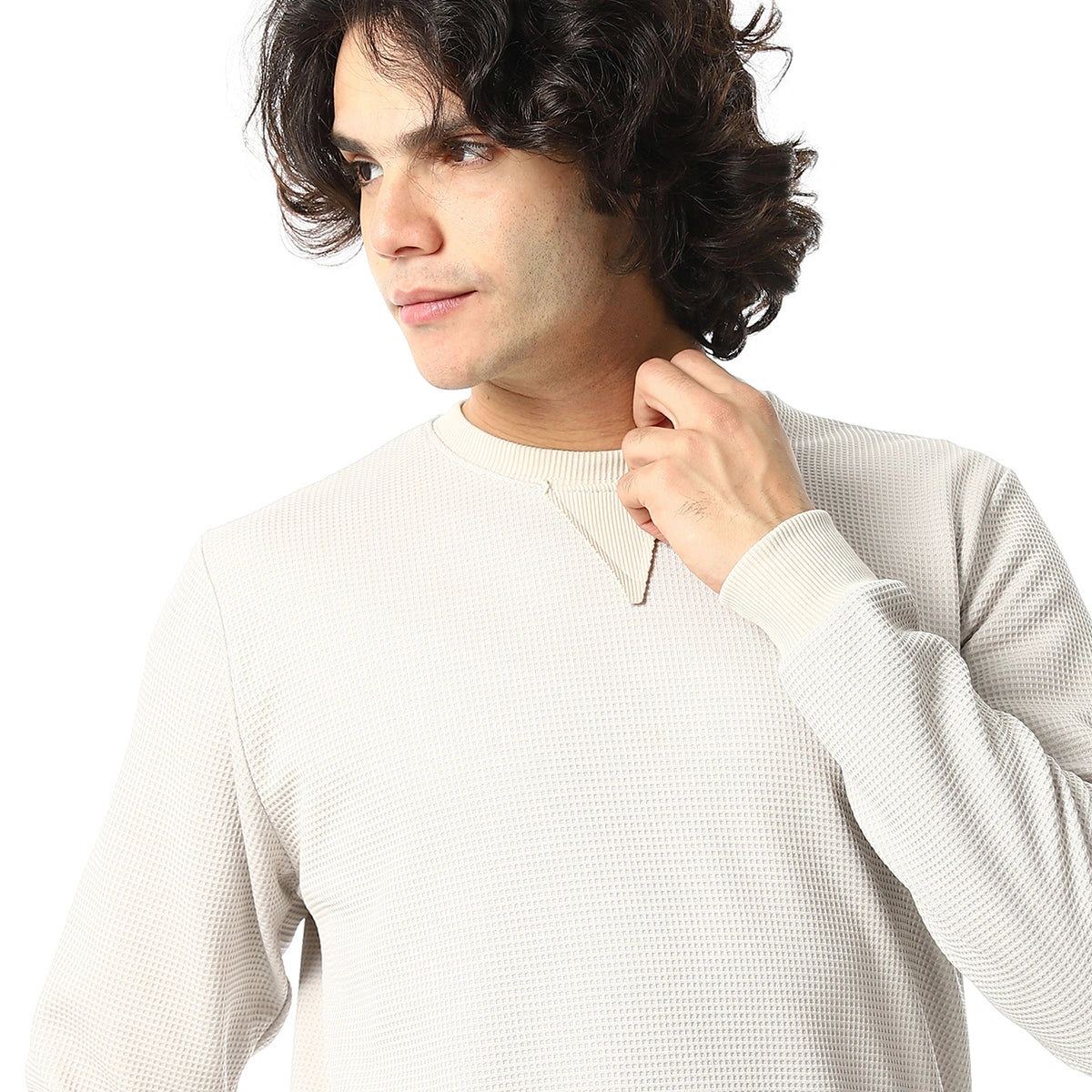 Red Circle - Knitted Casual Pullover for - Men