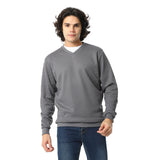 Red Circle - V-Neck Fog Knitted Pullover for - Men