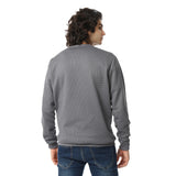 Red Circle - V-Neck Fog Knitted Pullover for - Men