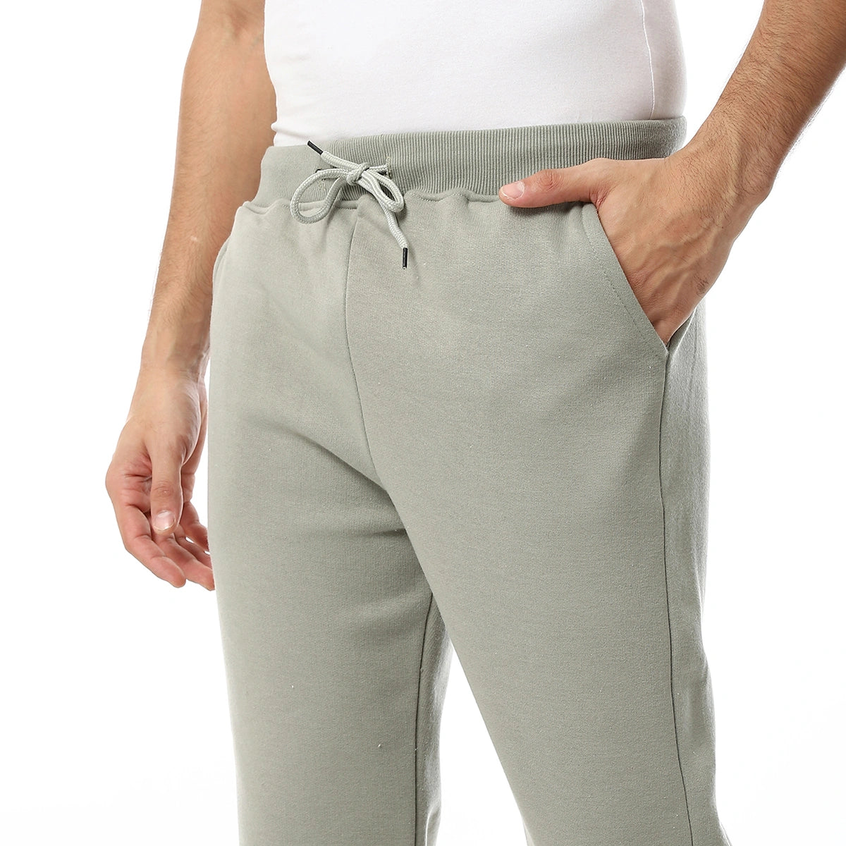 Red Circle - Elastic Ankle Sweatpants for - Men