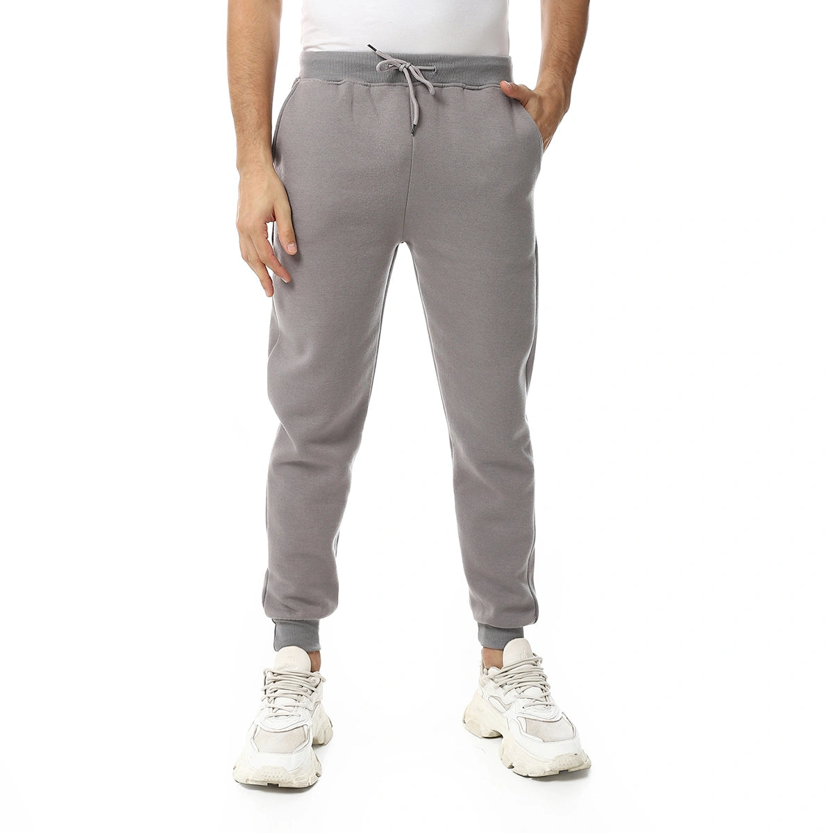 Red Circle - Elastic Ankle Sweatpants for - Men