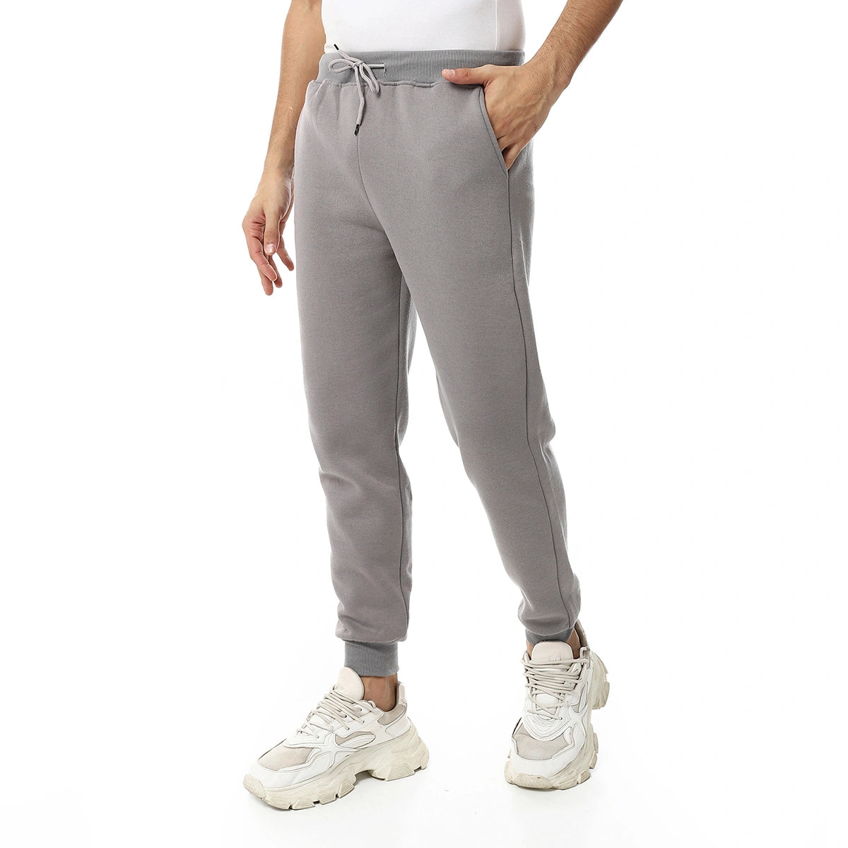 Red Circle - Elastic Ankle Sweatpants for - Men