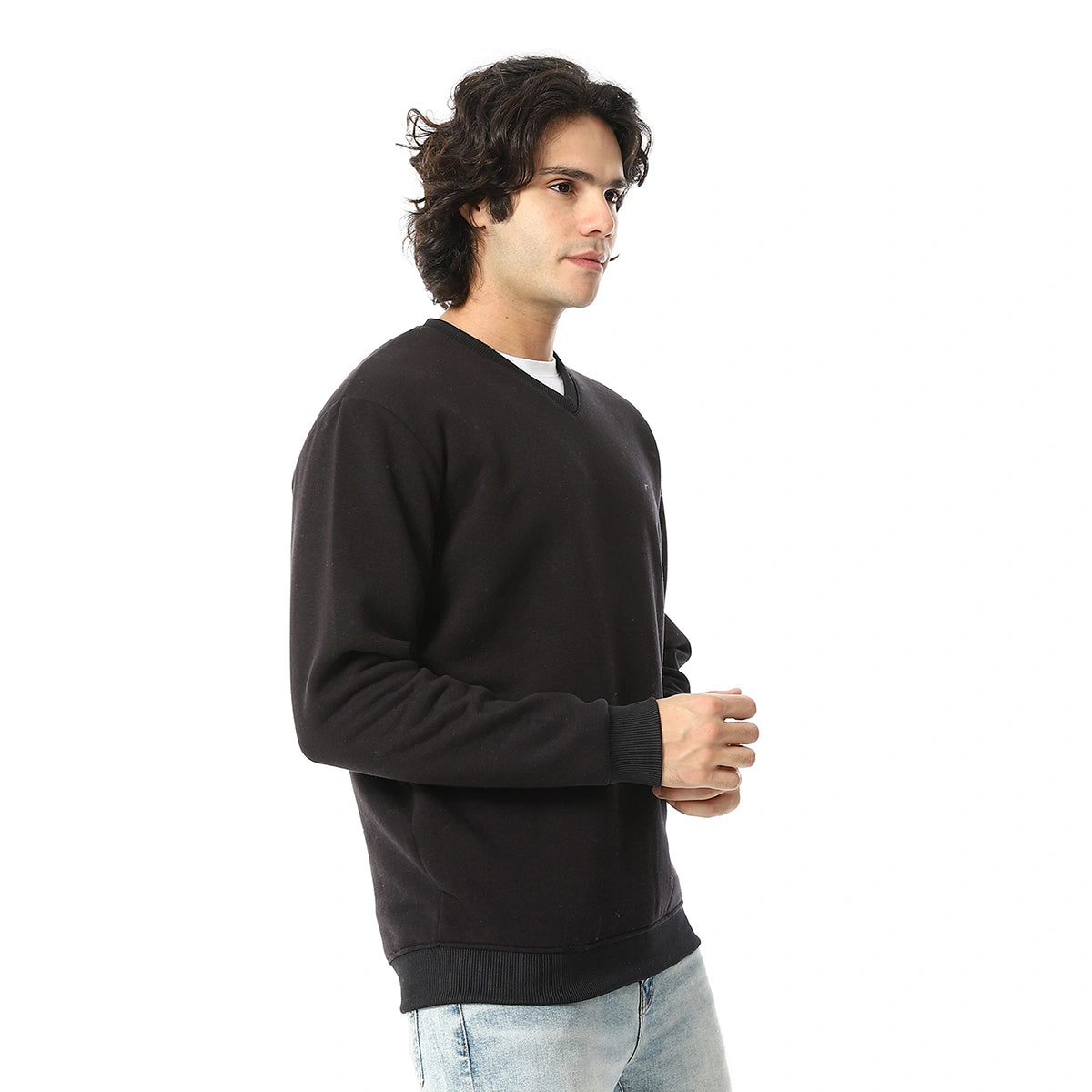 Red Circle - Plain Casual Sweatshirt for - Men