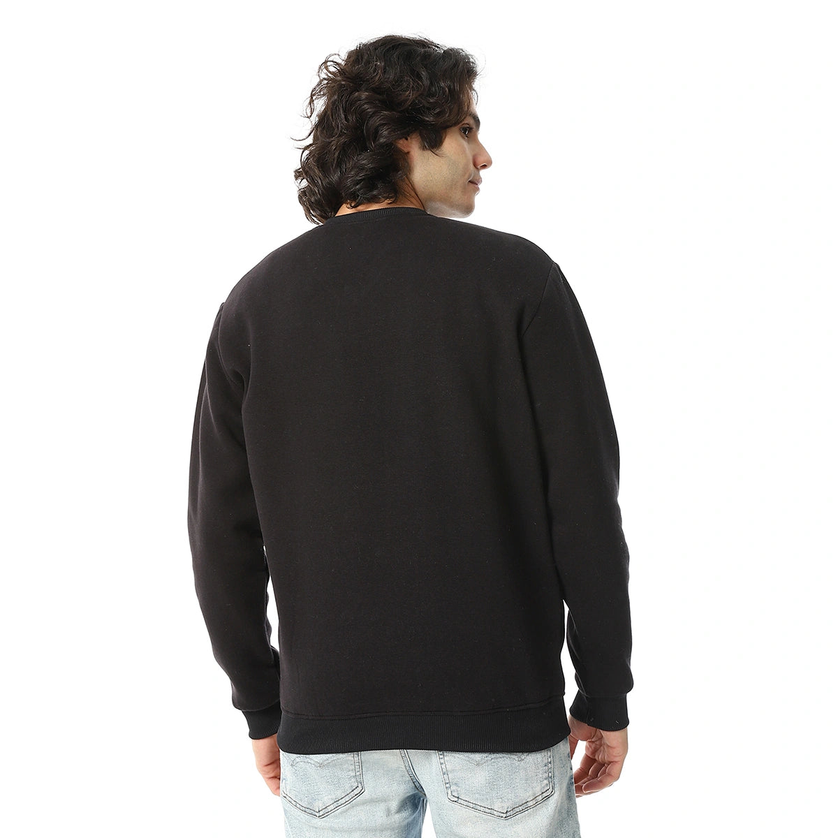 Red Circle - Plain Casual Sweatshirt for - Men