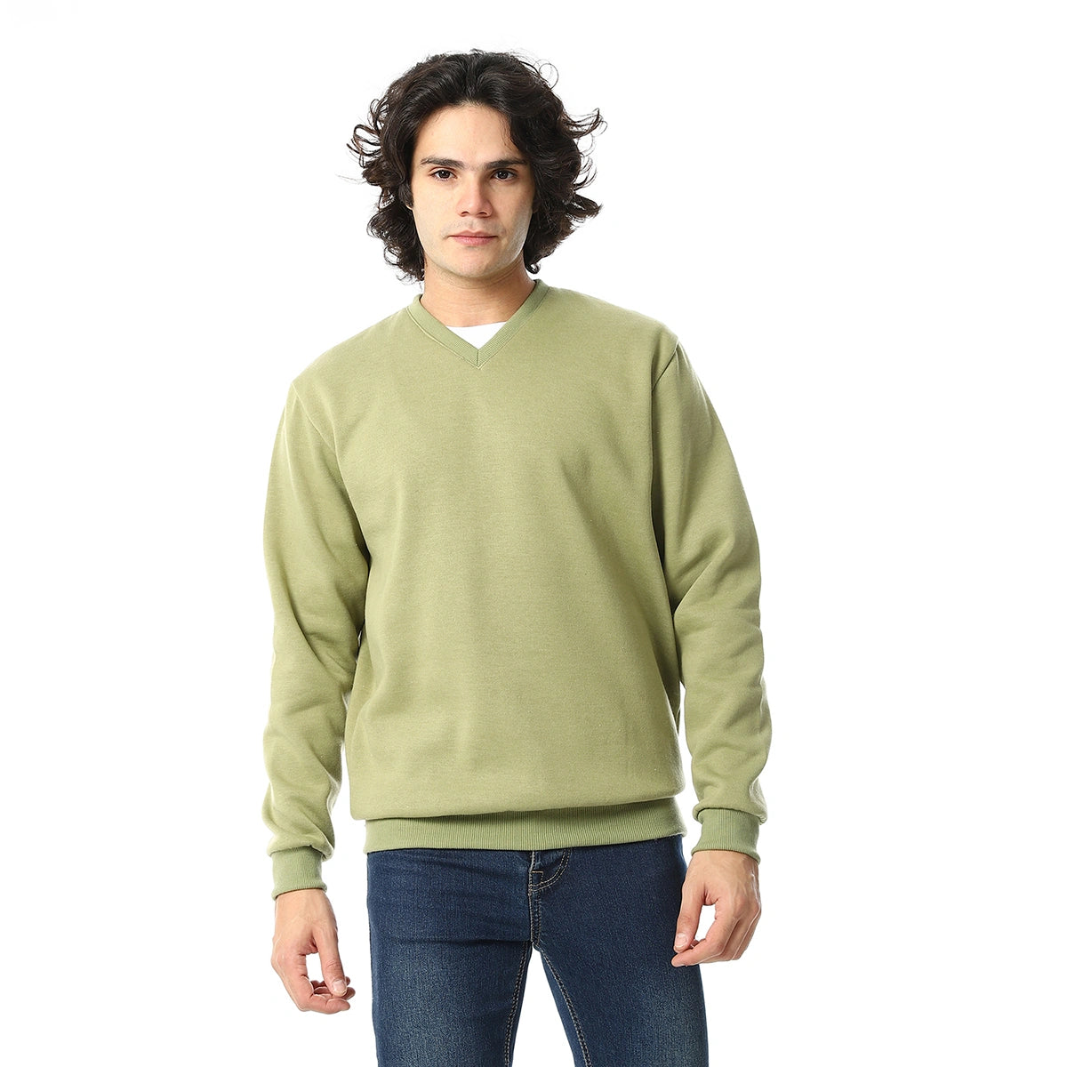 Red Circle - Plain Casual Sweatshirt for - Men