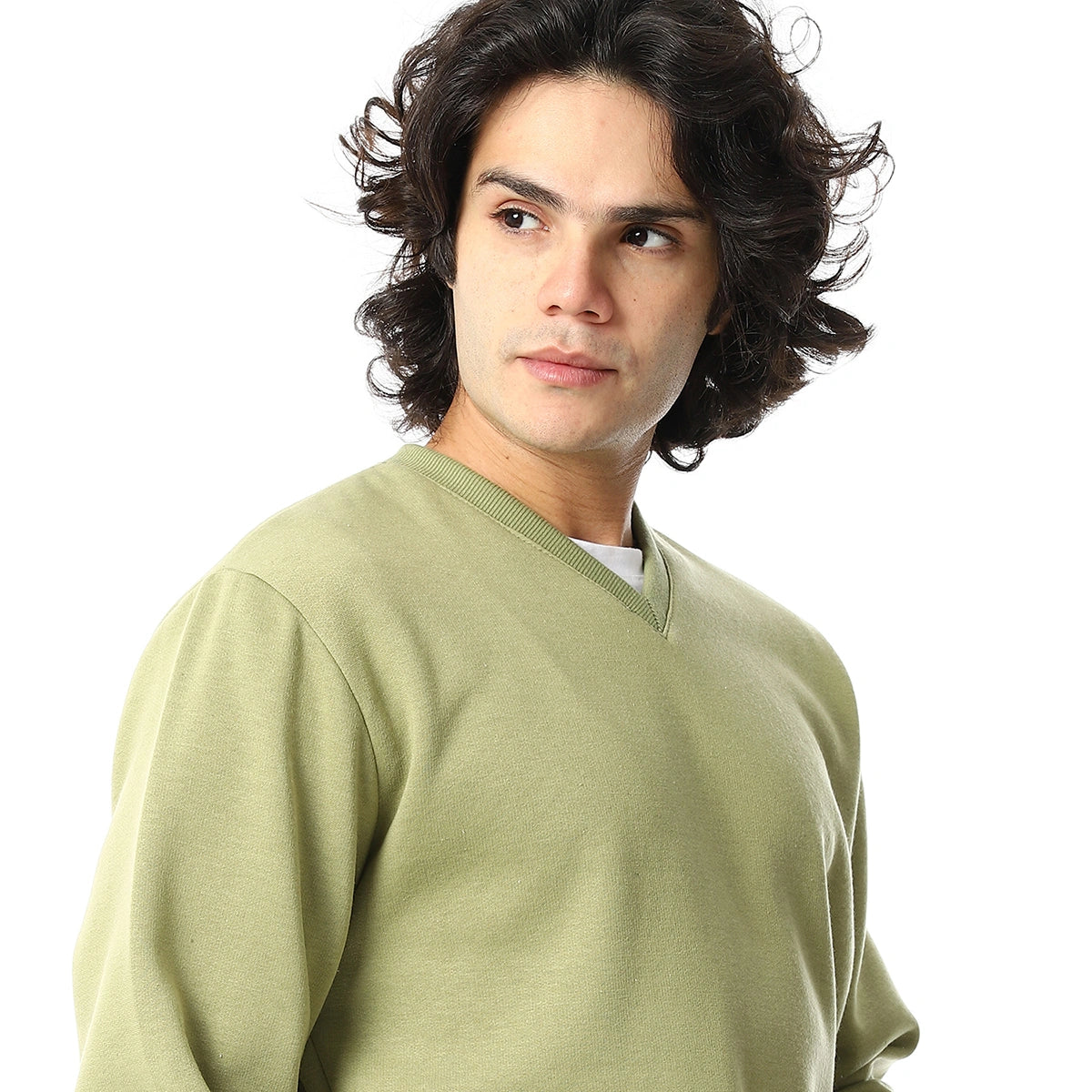 Red Circle - Plain Casual Sweatshirt for - Men