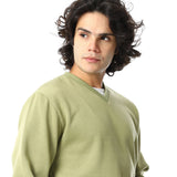Red Circle - Plain Casual Sweatshirt for - Men