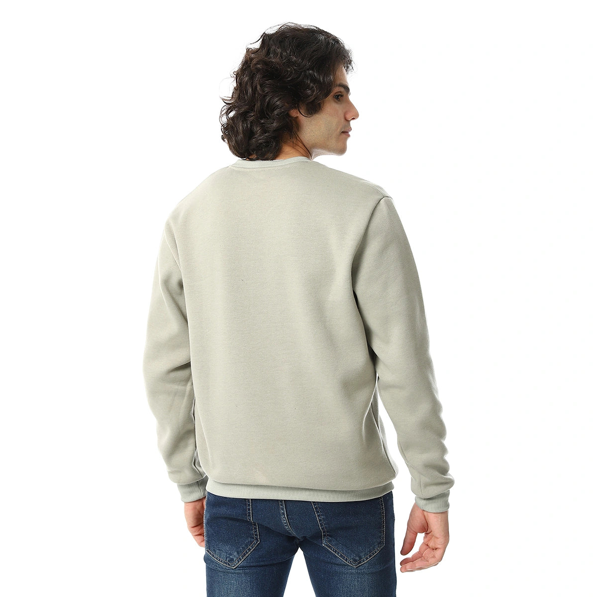 Red Circle - Plain Casual Sweatshirt for - Men
