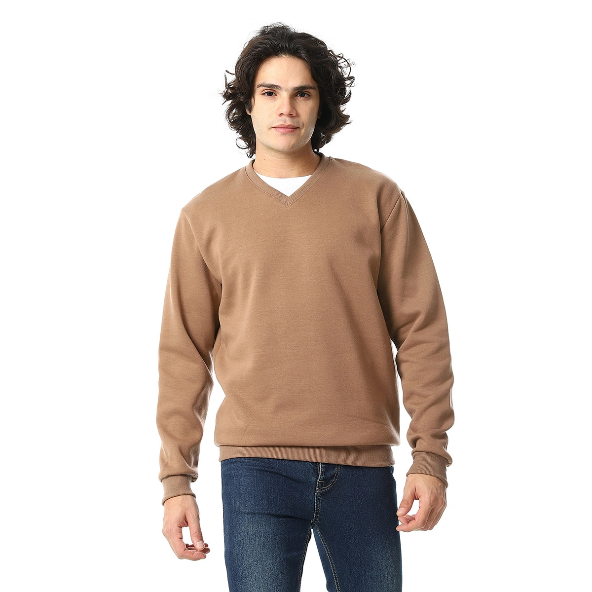 Red Circle - Plain Casual Sweatshirt for - Men