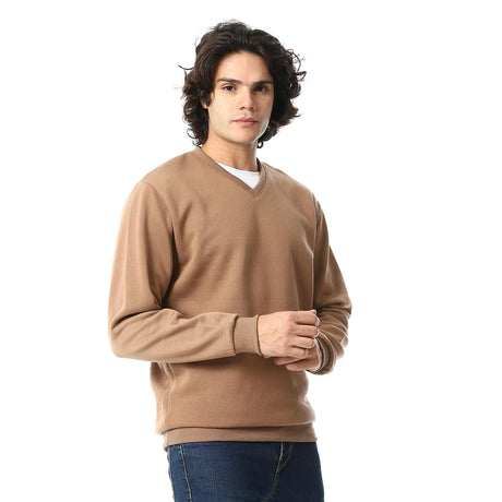 Red Circle - Plain Casual Sweatshirt for - Men