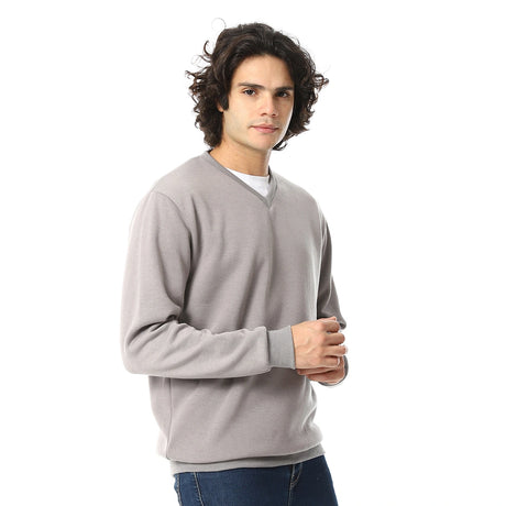 Red Circle - Plain Casual Sweatshirt for - Men