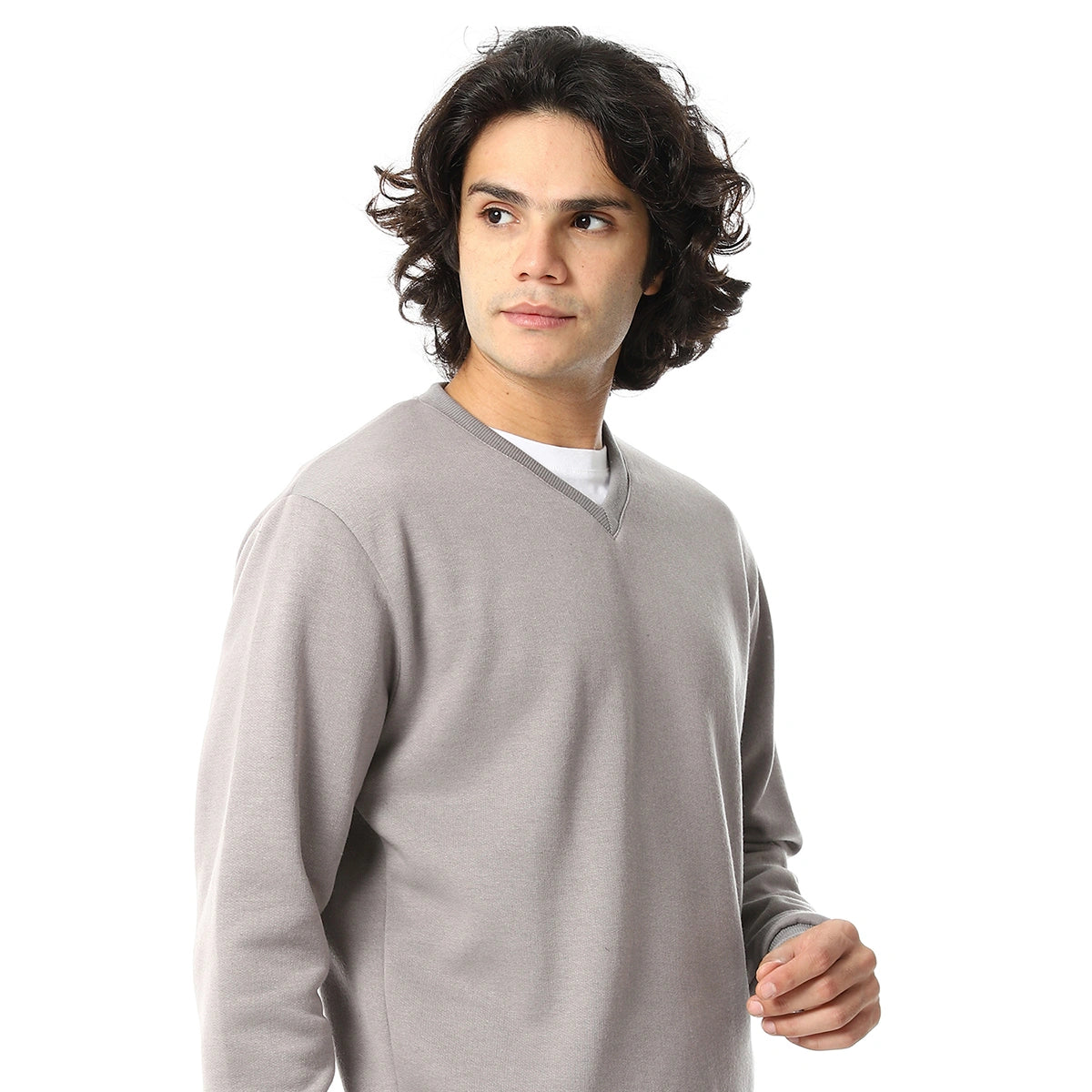 Red Circle - Plain Casual Sweatshirt for - Men