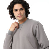 Red Circle - Cozy Casual Plain British Sweatshirt for - Men