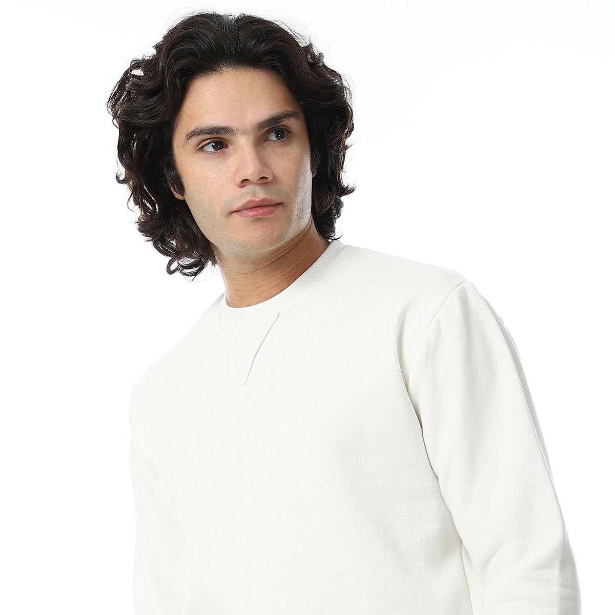 Red Circle - Cozy Casual Plain British Sweatshirt for - Men