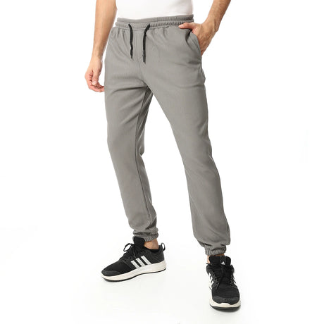 Red Circle - Regular Comfy Elastic Waist Sweatpants for - Men