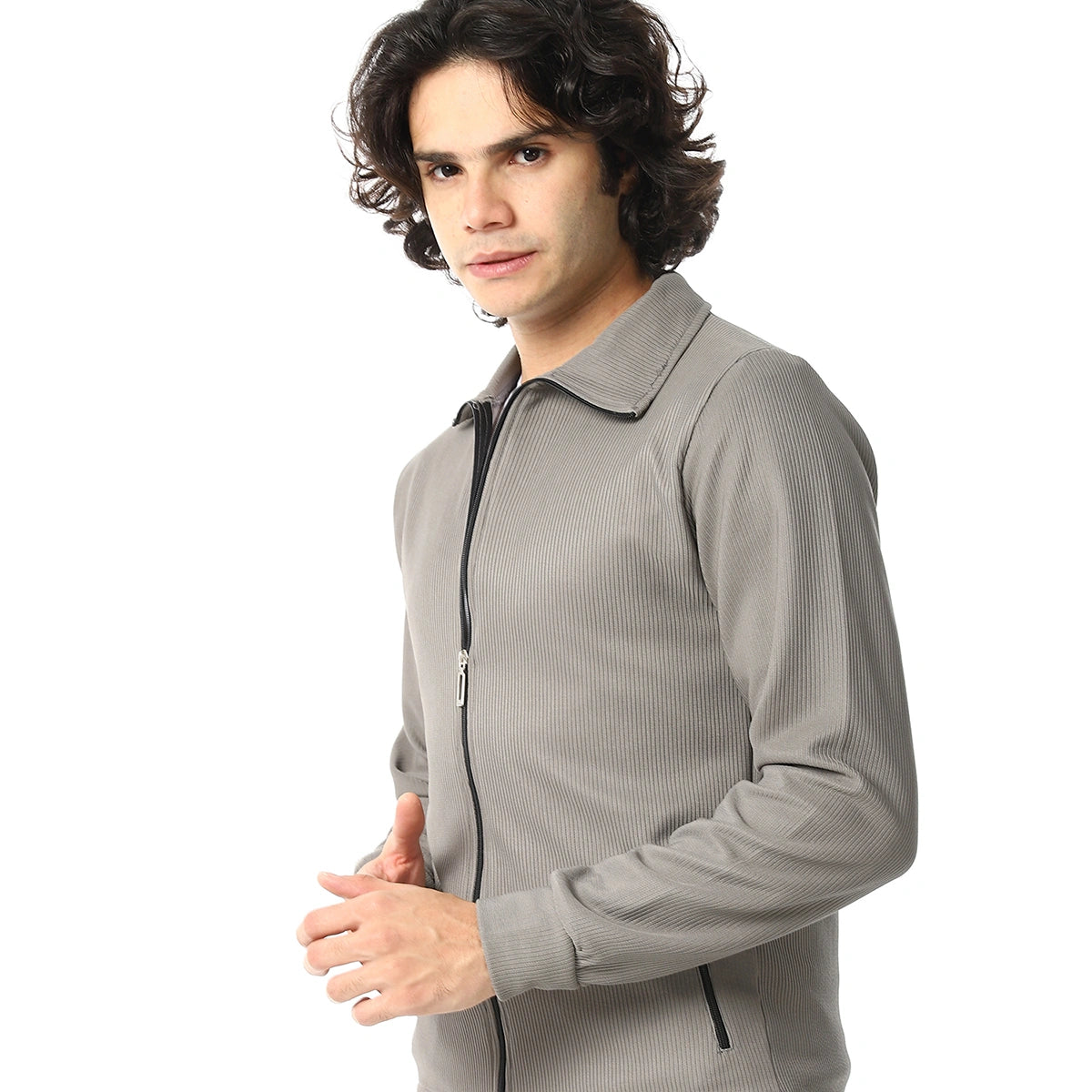 Red Circle - Casual Zipped Sweatshirt for - Men