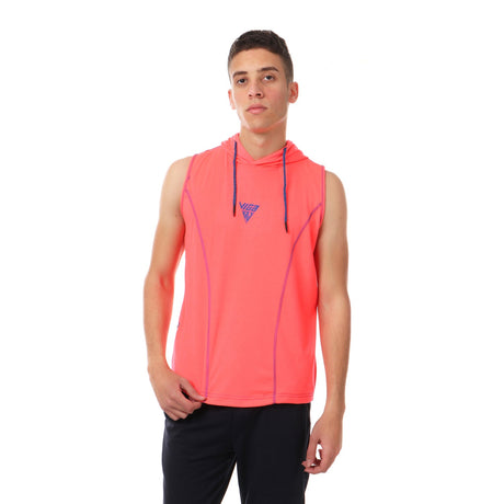 champs land - Viga contrast sleeveless hoodie - 5 colors