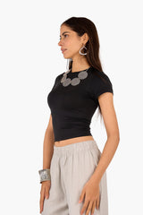Round Neck Crop Top