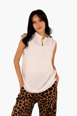Tencel Sleeveless Blouse