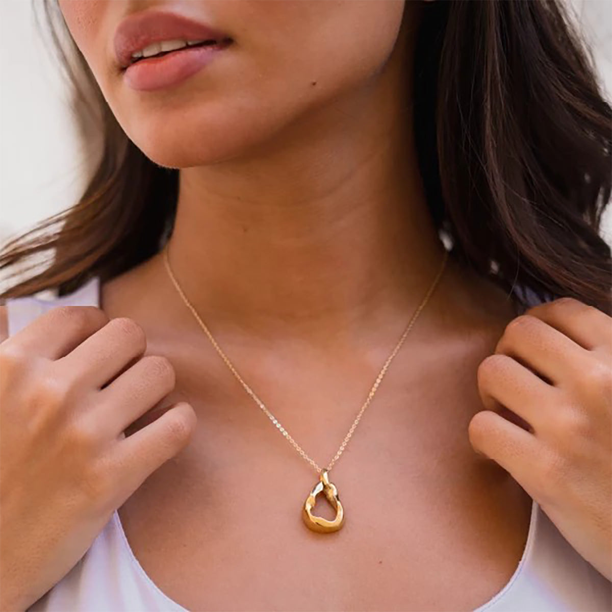 Celestial - Almond Necklace