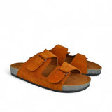 Leazus - Leather SnapLock Sandal - Havana
