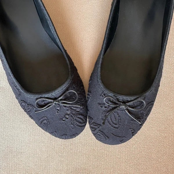 Katee - BAILA LACE BLACK FLATS