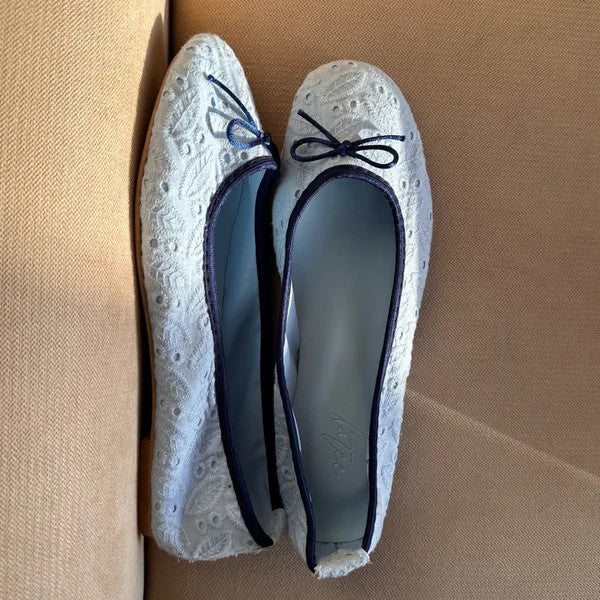 Katee - BAILA LACE ICE BLUE FLATS