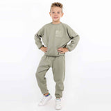 Minime - BOYS Fur Suit OILY